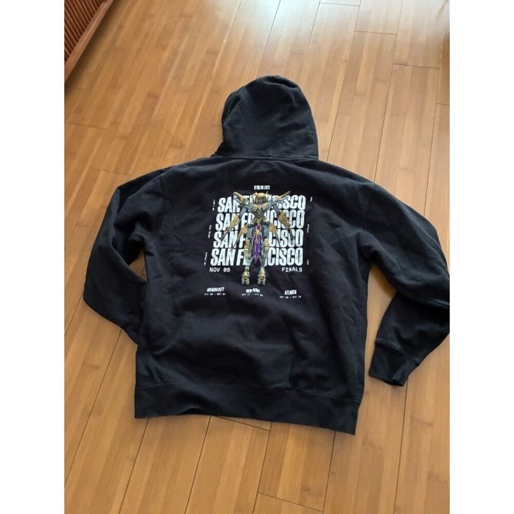 League of Legends worlds San Francisco 2022 gamer hoodie Men's Large